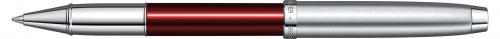 Roller Translucent Red & Brushed Chrome NT 100 Sheaffer